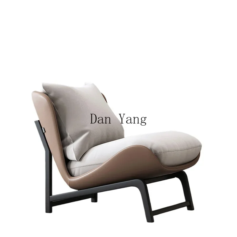 YJ single sofa chair modern simple balcony leisure chair minimalist living room tiger chair recliner