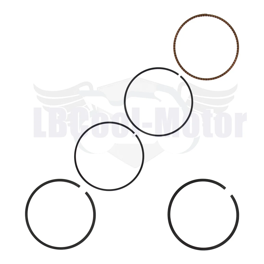 4 مجموعة 71 مللي متر القياسية اسطوانة المكبس خواتم لهوندا CBR900RR CBR919RR Fireblade 1996-1997 CBR 900 919 RR 13011-MAS-305