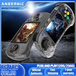 ANBERNIC RG ARC-D RG ARC-S Retro Handheld Game Console 4.0-inch IPS RK3566 64 Bit Game Player HDMI-compatible Children's Gifts