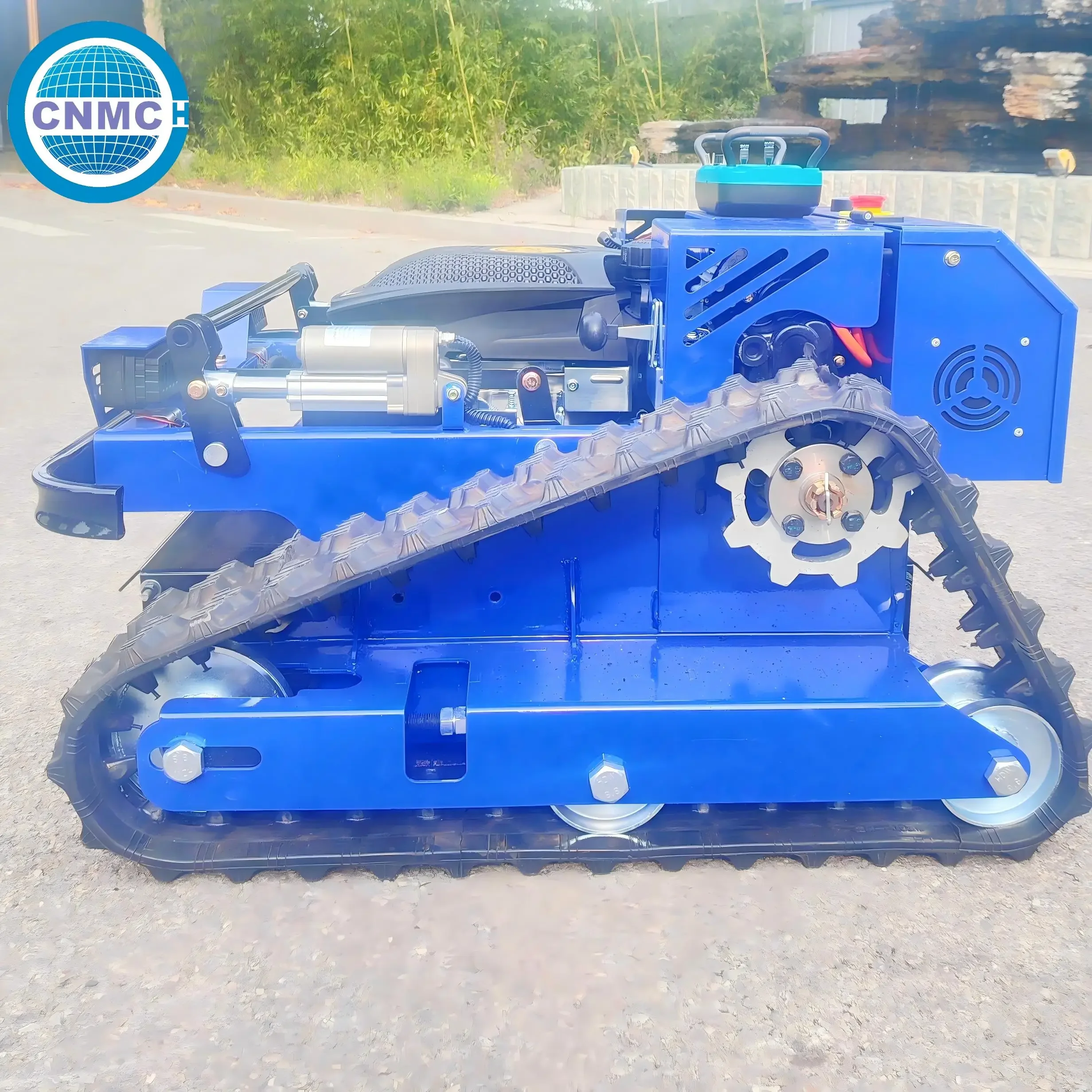 

CNMC Remote Control RC Lawn Mower Robot High-performance High-quality Household Safety Auto-Stop Blade Brushcutter