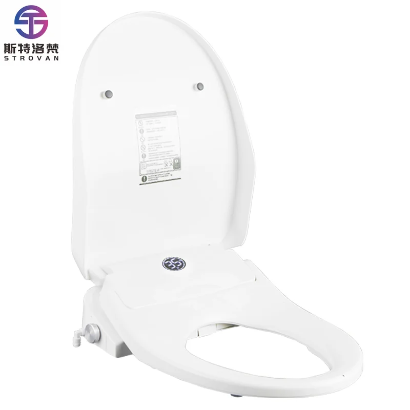 

ZXHK Toilet Accessories Automatic Opening Toilet Seat Electric Heated Bidet Smart Toilet Seat Cover