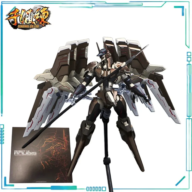 SENTINEL CO.LTD 오리지널 RIOBOT 시리즈 Anubis 및 Jeff Ti 이동식 완제품 모델 수집품 애니메이션 장식품