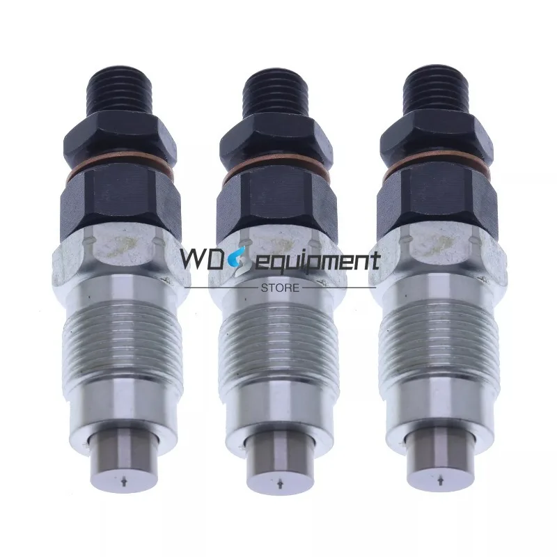 

16001-53000 3Pcs Engine Injector For Kubota D722 D782 D902 Z402 Z482 Z602 G2160 G1800 Engine H1600-53000 16001-53002