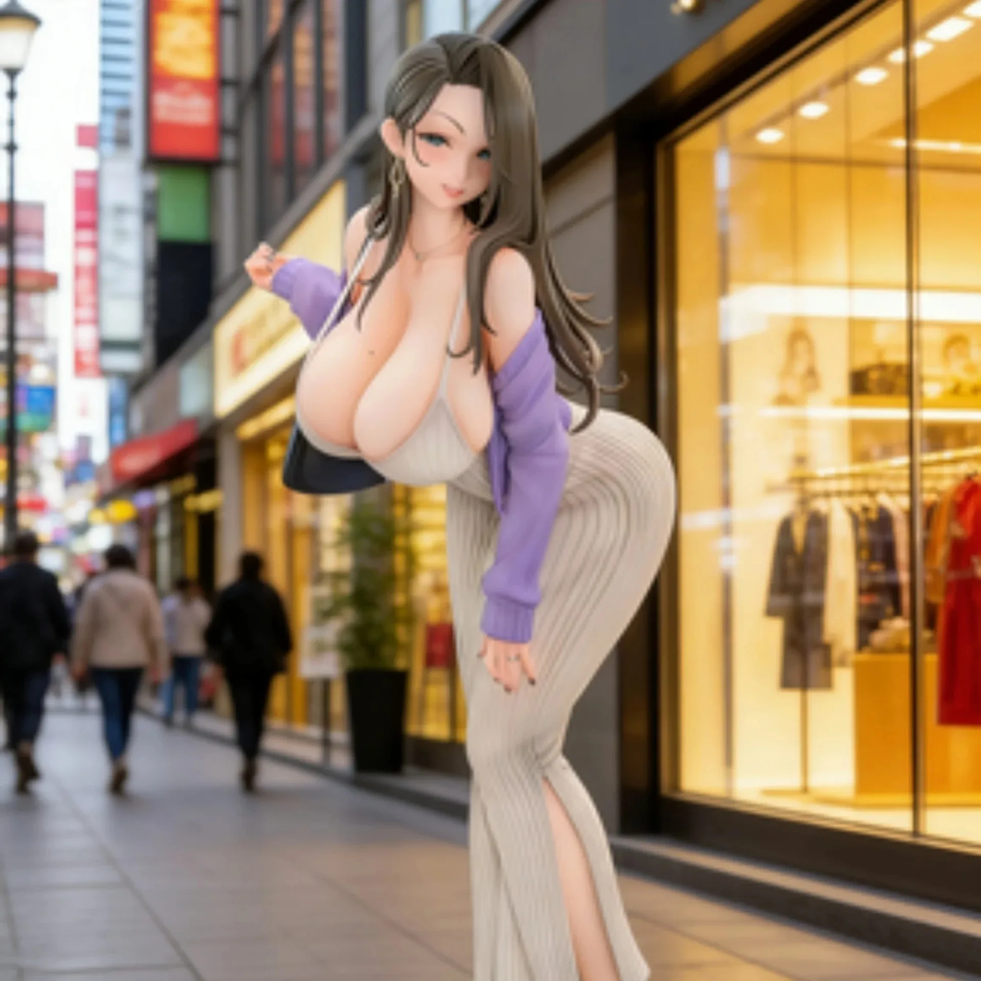 

Оригинальная аниме-фигурка Арисы Китанюк, 26 см, «Домохозяйка оказалась молодой мамой», игрушка в подарок