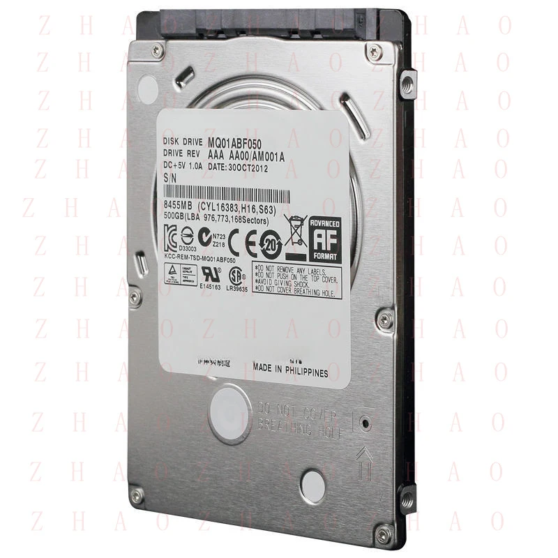 

L+ for MQ01ABF050 Toshiba 2.5" 7mm 500GB SATA 8MB Notebook Laptop Hard Drive 2.5 inch