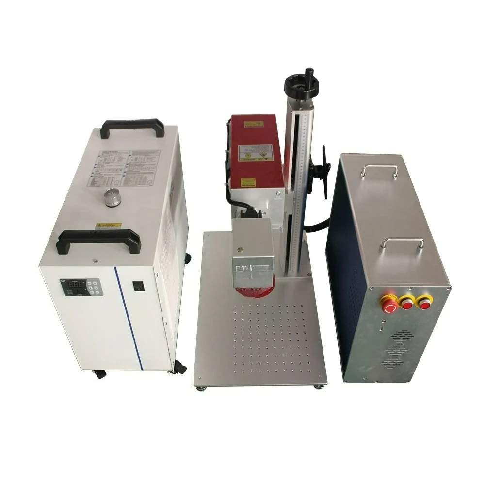 Customizable 3W 5W Laser Marking Machine Glass Engraving Metal Engraver Carving Machine With Chiller And Rortary Axis