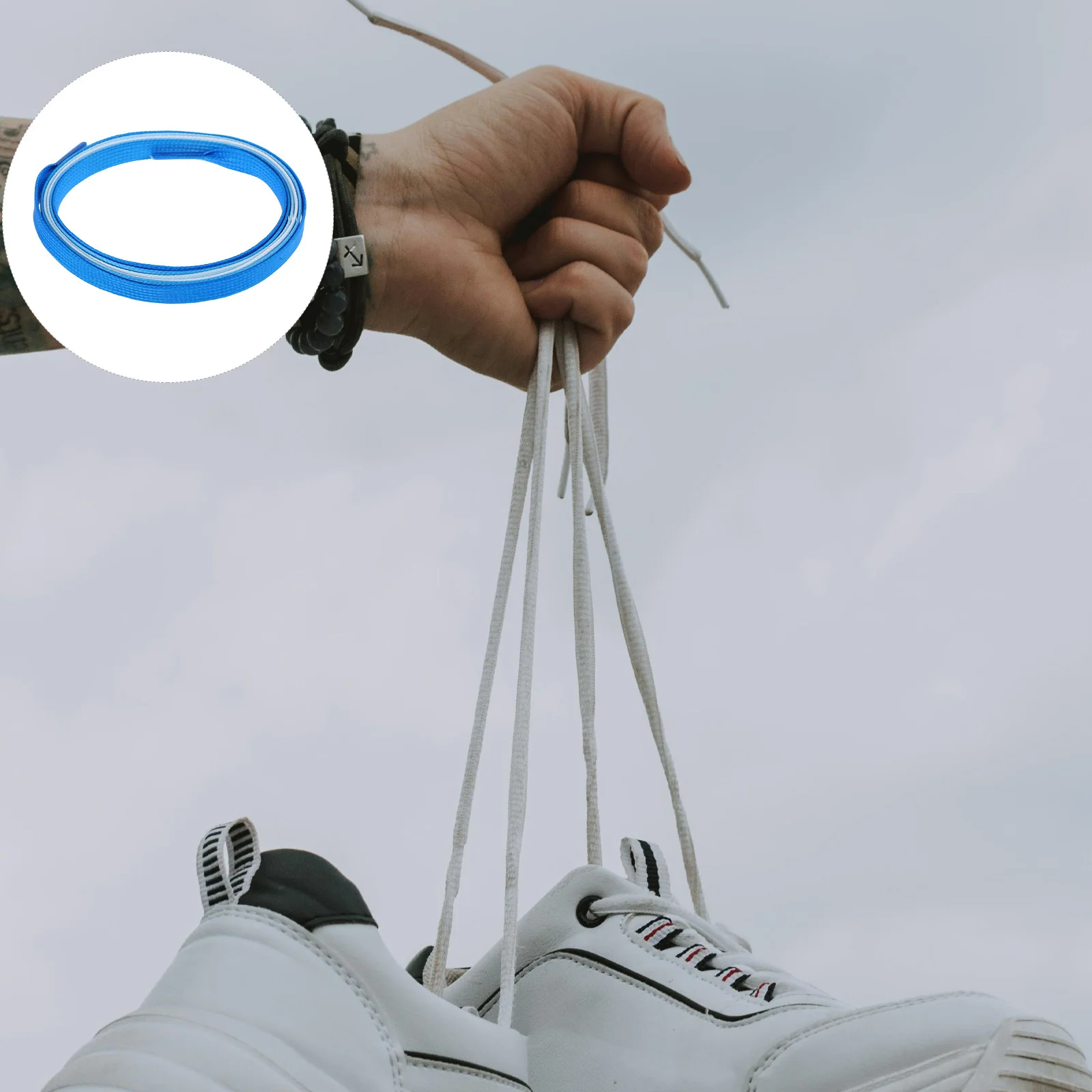 1 زوج أربطة الحذاء البوليستر شقة التدرج اللون طويلة الأمد للأحذية الرياضية الأحذية الرياضية استبدال الأربطة عارضة قماش ربطات الأحذية