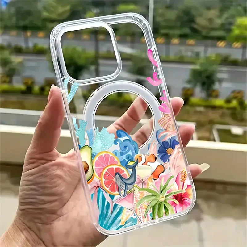 Рисунок 5 - Чехол для телефона Magsafe с морской