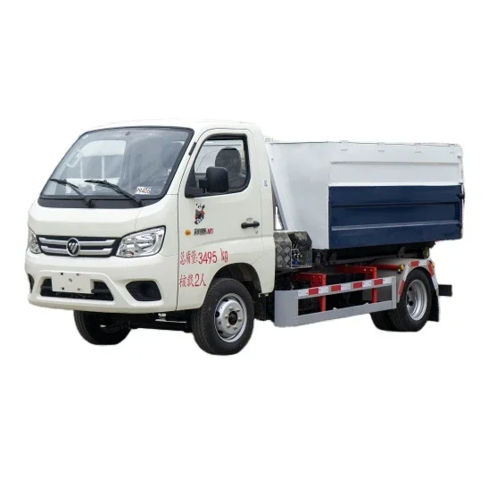 YG Hook Arm Truck Detachable Container Garbage Truck Roll on Roll Off Van Garbage Truck