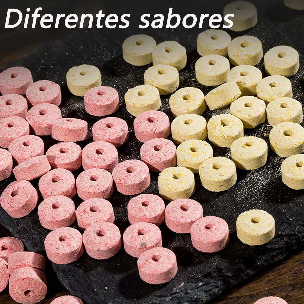 Atrayente granulado hueco aroma pescado para carpa eficaz duradero - imagen 3