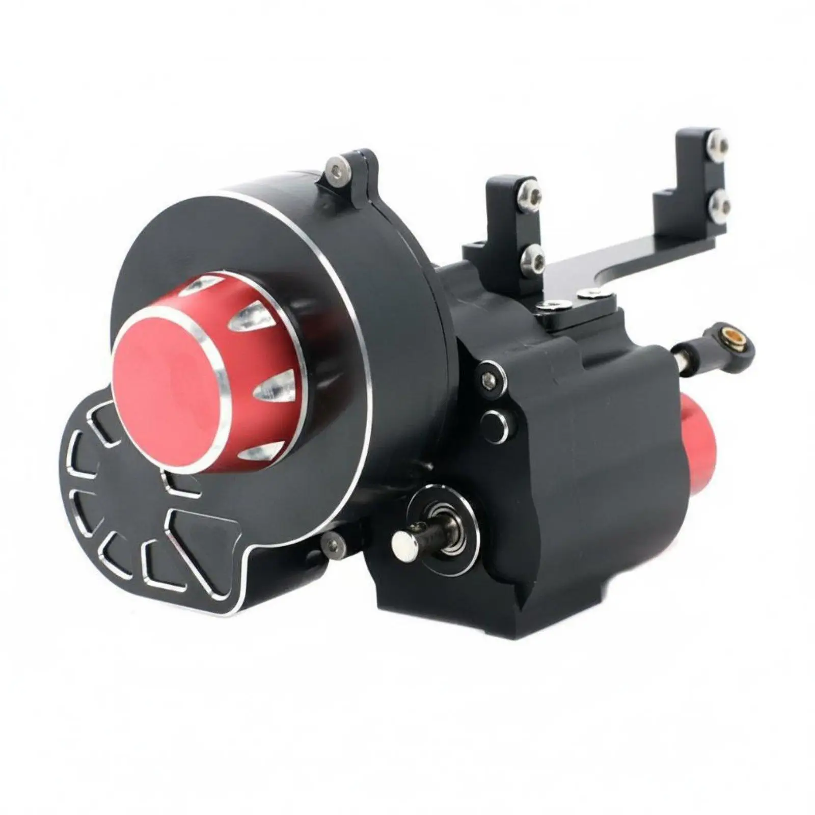 Sealed Metal Gearbox Anodized Finish All Metal RC Gearbox for Outdoor Terrain