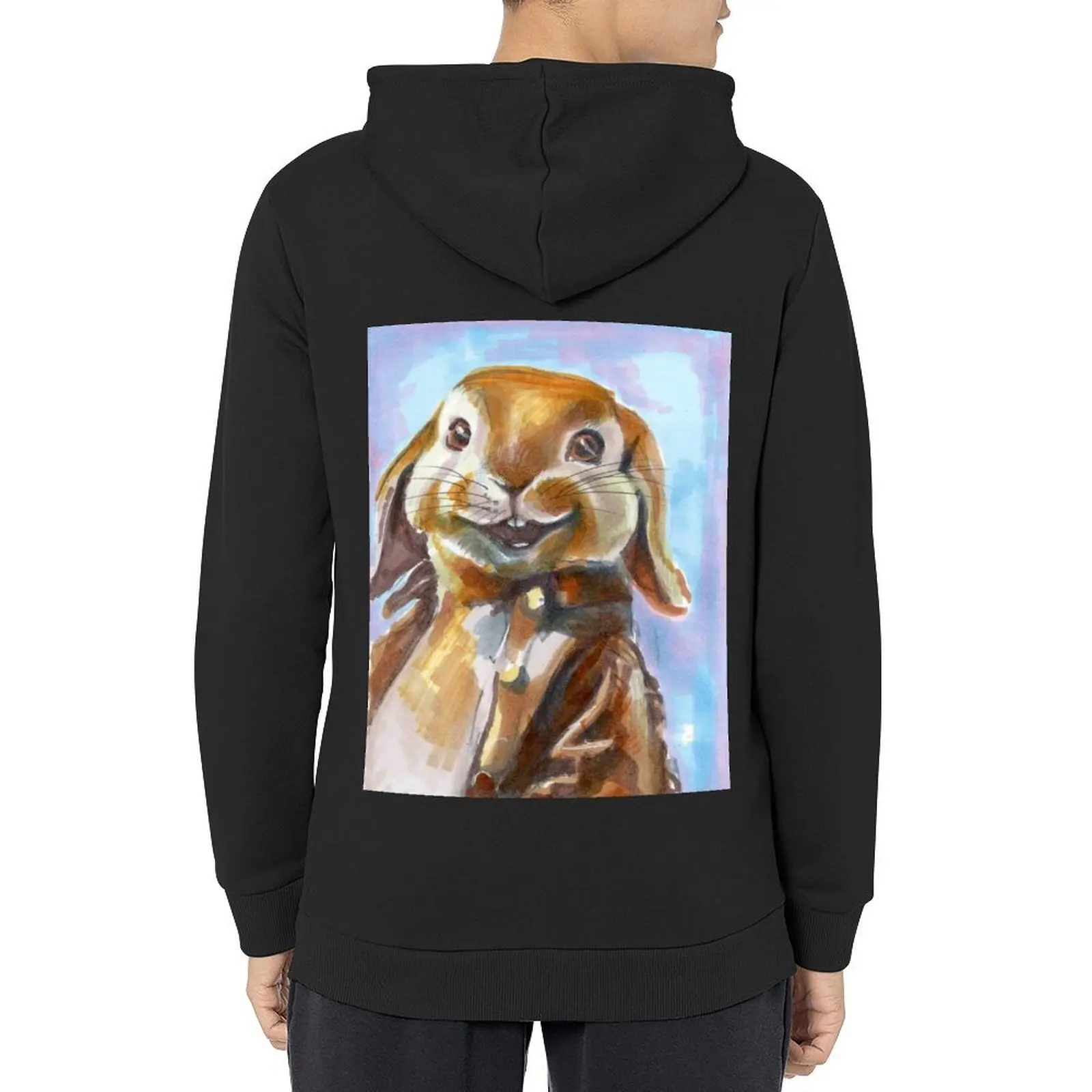 

Benjamin Bunny Hoodie autumn men's sweat-shirt graphic t shirts men mens clothes new in hoodies & sweatshirts