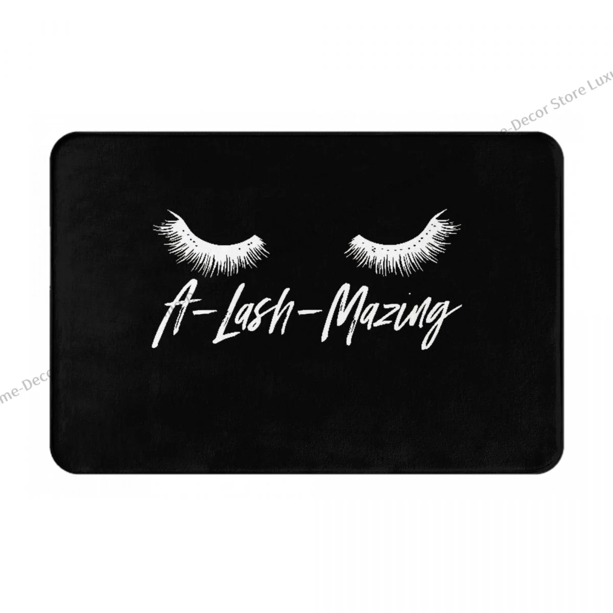 Eyelashes Eye Makeup Non-slip Doormat Kitchen Mat A Lash Mazing Eyelash Artist Lash Tech Floor Carpet Welcome Rug Bedroom Decor