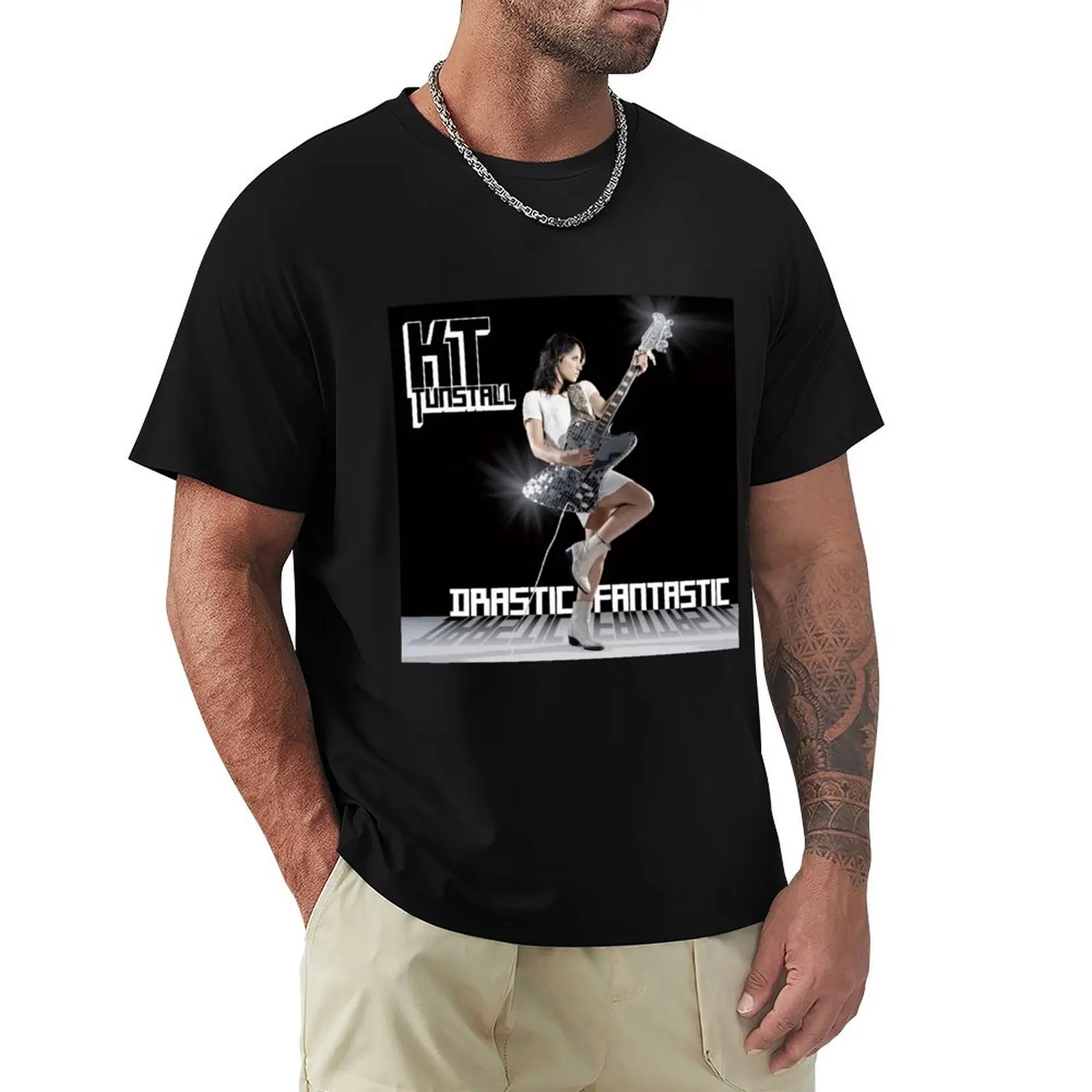 Camiseta KT Tunstall Drastic Fantastic, camiseta de algodón suave de talla grande
