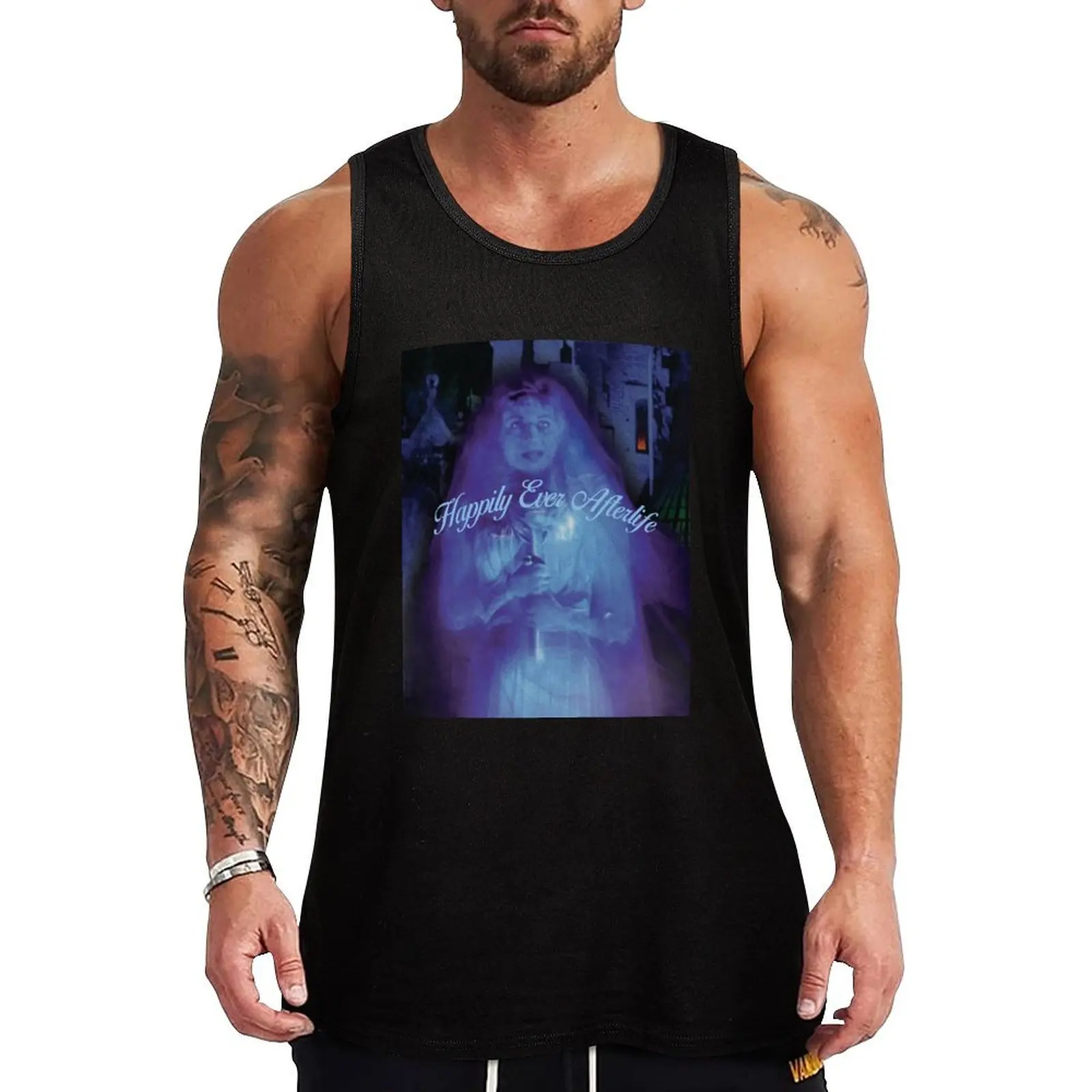 

Constance Hatchaway Haunted Mansion Ghostly Bride Happily Ever Afterlife Tank Top Classic Fit Undershirt Everyday Wear