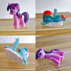 Hasbro My Little Pony Rainbow Dash Twilight Sparkle Doll Gifts Toy Model Anime Figures Collect Ornaments