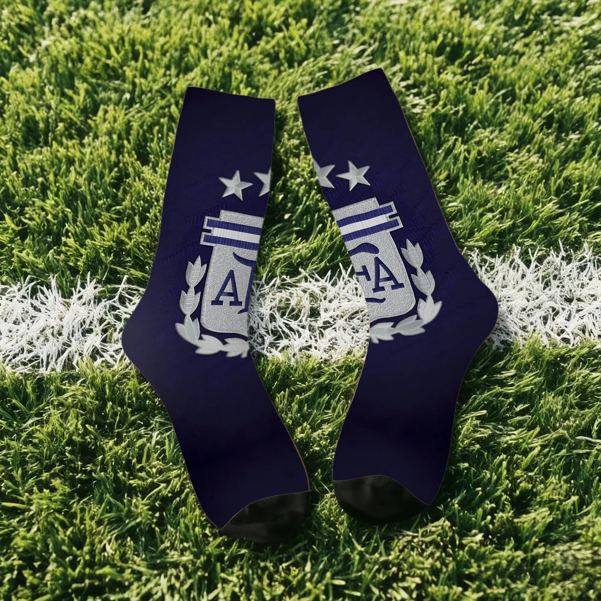 

Винтажные компрессионные носки в стиле хип-хоп с аргентинским принтом для мужчин и женщин, унисекс, в уличном стиле, бесшовные, с забавным принтом, незаменимые вещи для дня матча