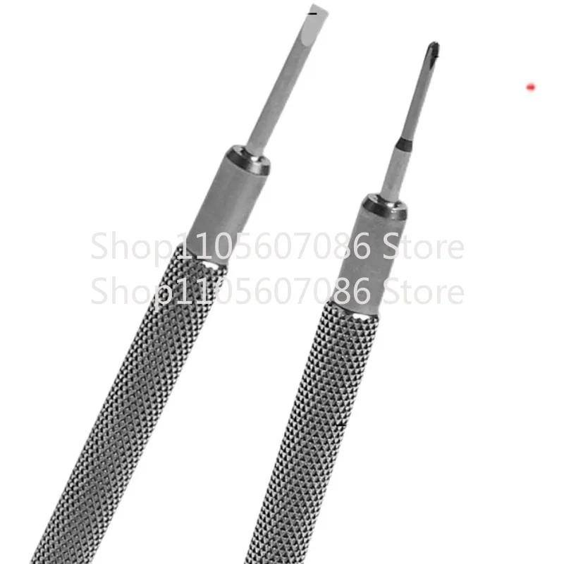 Watch Screwdriver Mini Precision Repair Glasses Small Screwdriver Flat Mouth One-word Cross Watch Batch Head