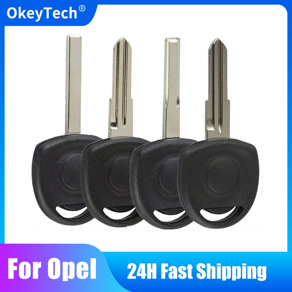 

OkeyTech Car Key Case Shell For Opel Corsa Astra Meriva Zafira For Chevrolet For Cruze Fob Case HU43/YM28 Uncut Blade