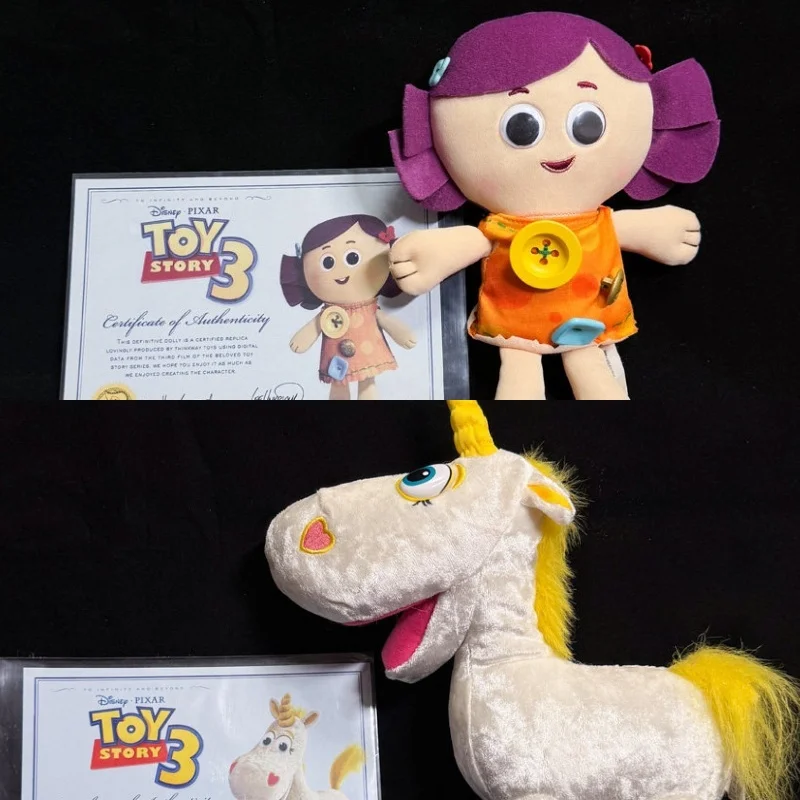

Genuine Toy Story 3 Dolly Buttercup Limited Edition Plush Stuffed Doll Unicorn Anime Periphery Cute Collection Toys Kids Gifts
