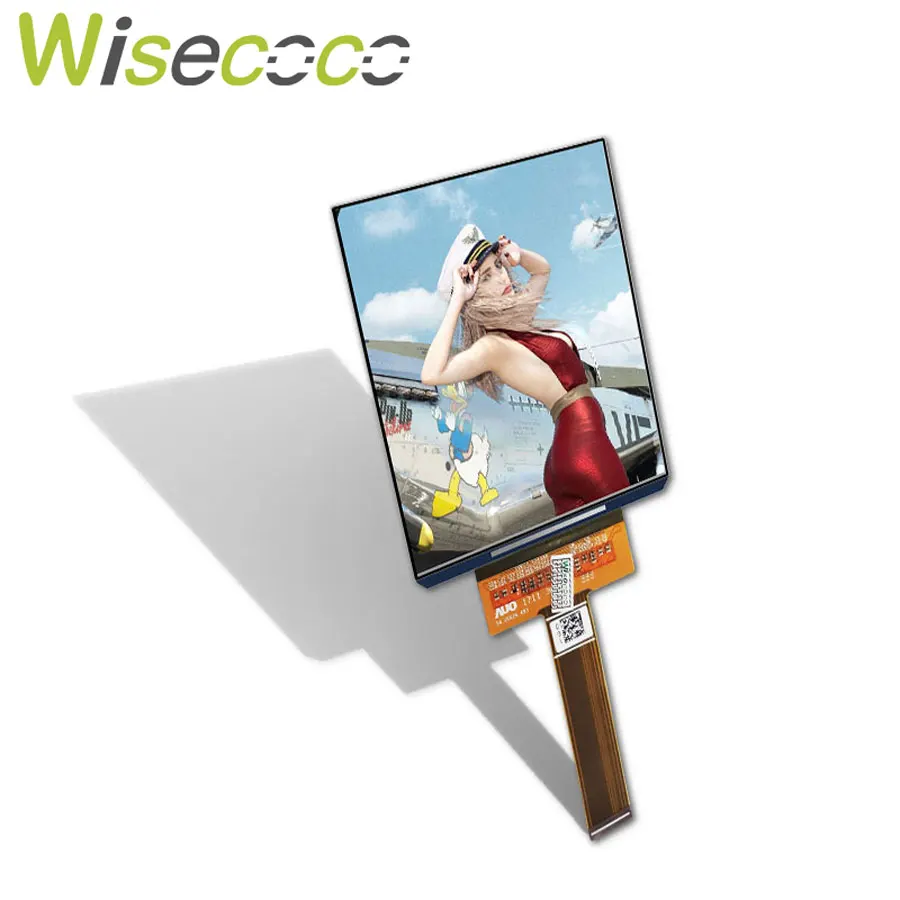 Wisecoco 3.8 Inch OLED Display VR AR Screen High Brightness 1080x1200 AMOLED Panel HMD MIPI Drive Board 3.81 inch