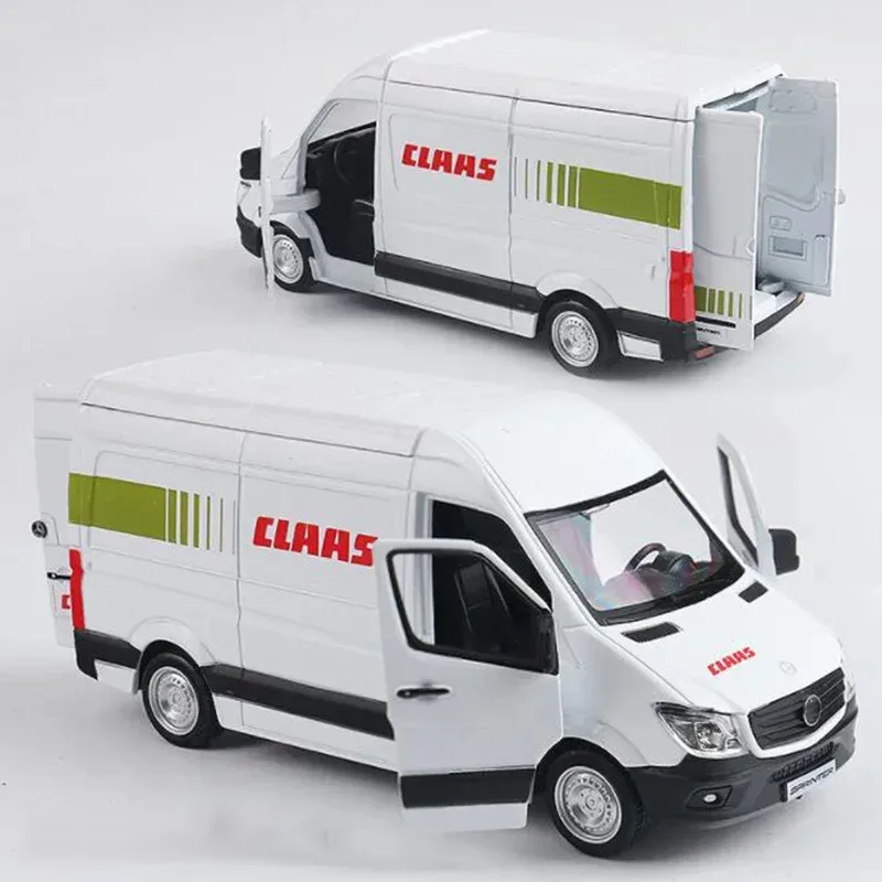 

﻿ 15CM G1 Scale Car Metal Alloy Commerical Vehicle Ambulance Pull Back Diecasts Truck Model Toys F Children Collection