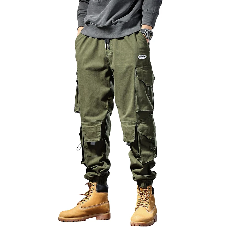 

Men's Cargo Pants Fashion Casual Pants Male Multi-pocket Trousers Male Joggers Plus Size CN S-8XL