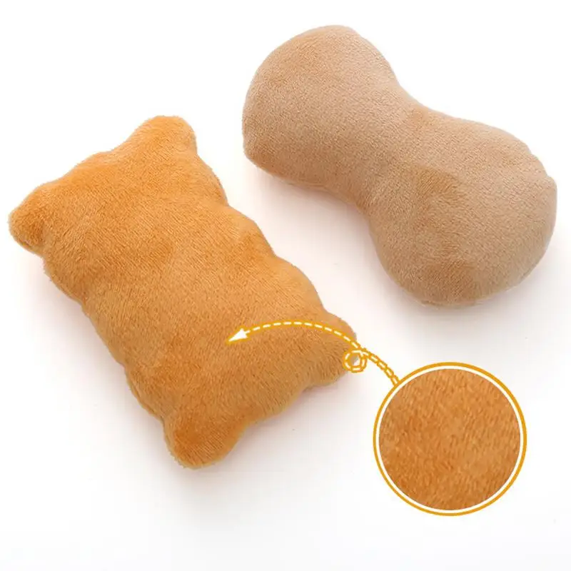 Pet Cat  Toys For Indoor Cats Plush Cat Toy Crinkle Toys Soft And Durable Interactive Cat Kicker Toys For Indoor Kitten Exercise