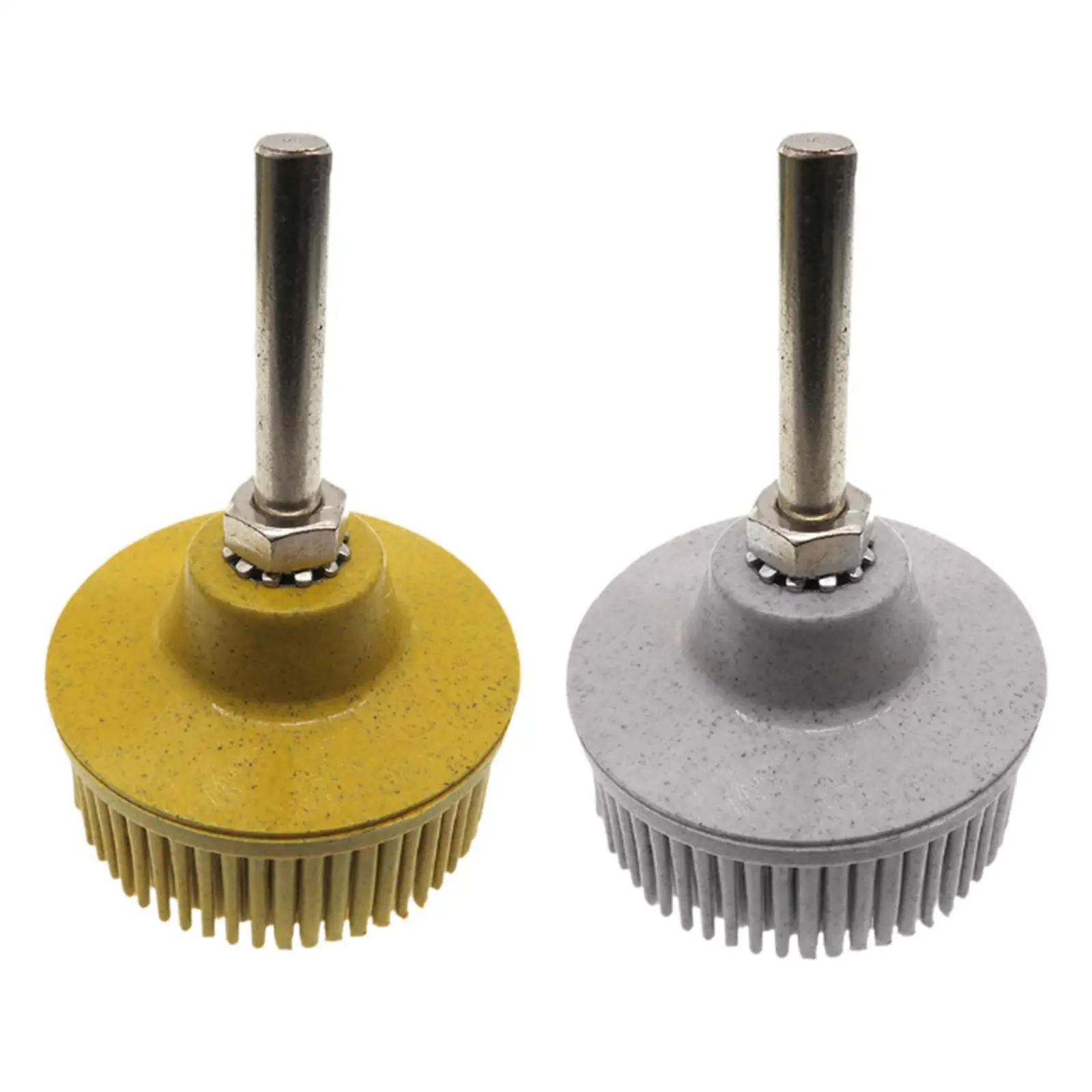 2 Inch Bristle Sanding Disc Scratch Remover Brush Metal Surface Treatment Pin