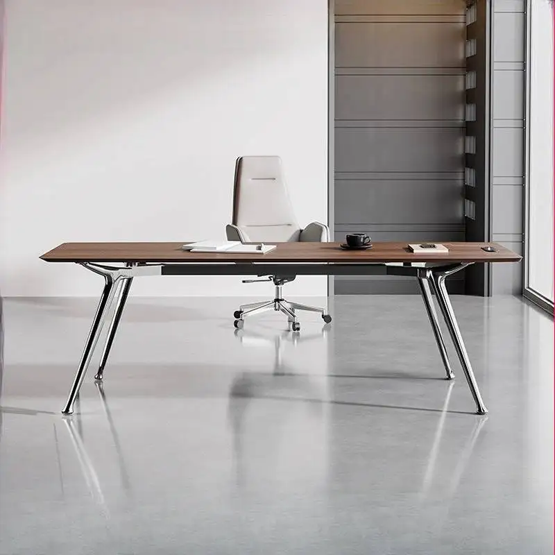 /Designer Organizer Executive Desk Wood Luxury Conference Work Table Executive Desk Modern Large Scrivania Office Furniture
