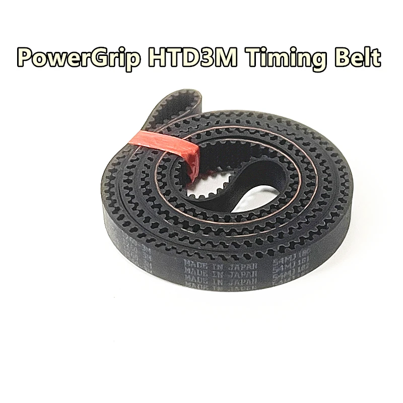 PowerGrip HTD3M Timing Belt HTD 1323-3M 1335-3M 1500-3M 1512-3M 1530-3M 1587-3M 1800-3M 1863-3M 1890-3M 1926-3M 1956-3M 2004-3M