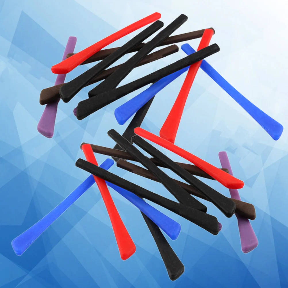 

Glasses Leg Cover Silicone Anti-Slip Eyewear Leg Sleeve For Sports Daily Use Eyeglasses Accessory Spectacles Repair Tool