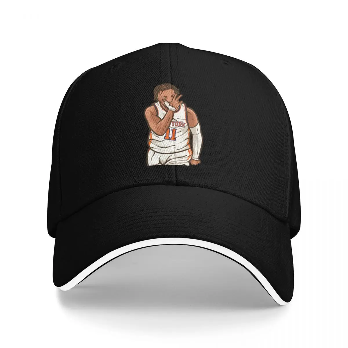 Jalen Brunson Three Point Celebration Baseball Cap Rave Anime Hat Beach Outing Women's Men's