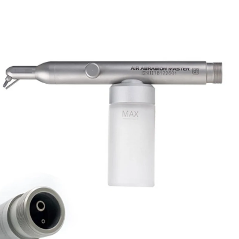 Pemoles Udara Gigi dengan Semprotan Air 0.6Mm Nosel Kualitas Tinggi Aluminium Oksida Abrasi Udara Master Sandblaster untuk Pemutihan Gigi