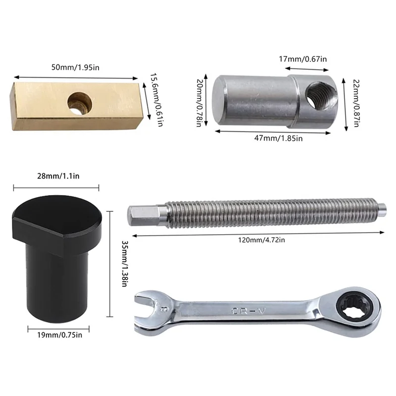 Woodworking Bench Dog Clamps with Bench Dog Stop Sets, Clip Clamp Fixture Vise Joinery Carpenter Tools(20Mm)