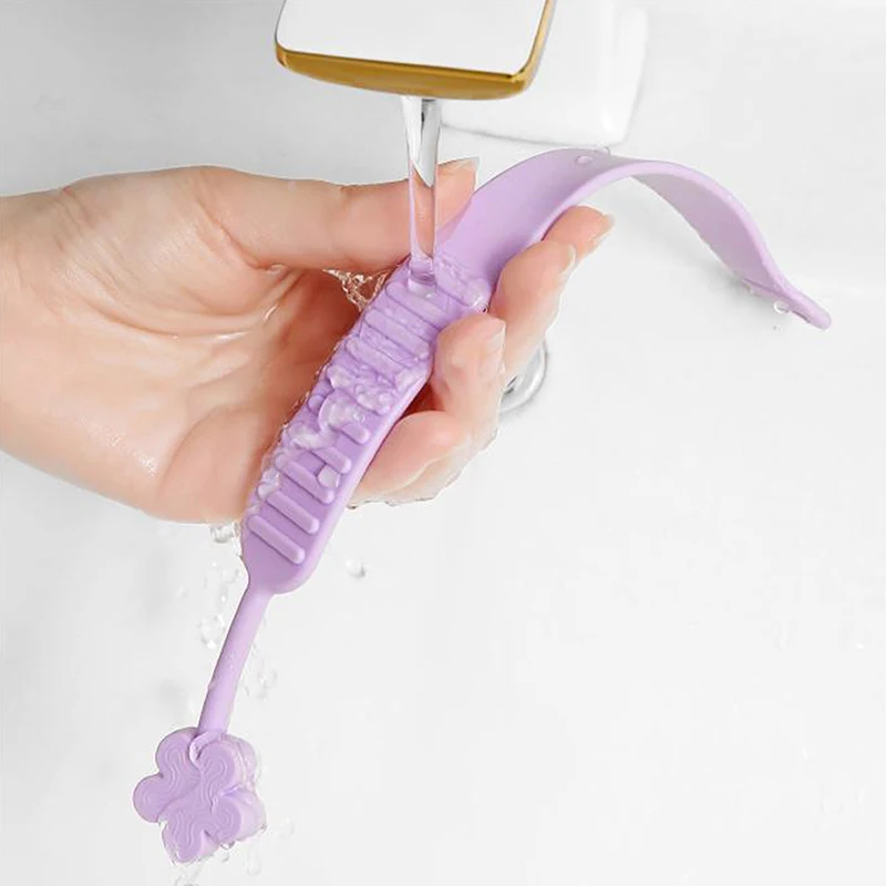 Flower Design Toilet Seat Lifter Flower Design Silicone Toilet Lid Lifter Set Multi-level Adjustment Anti-dirty For Easy
