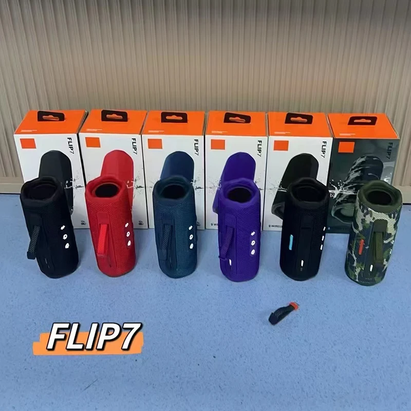 

2025 Flip7 Bluetooth Audio Multi-Functiontws Audio Caixa De Som Outdoor Portable Subwoofer Wireless Home Theater Dual Speaker