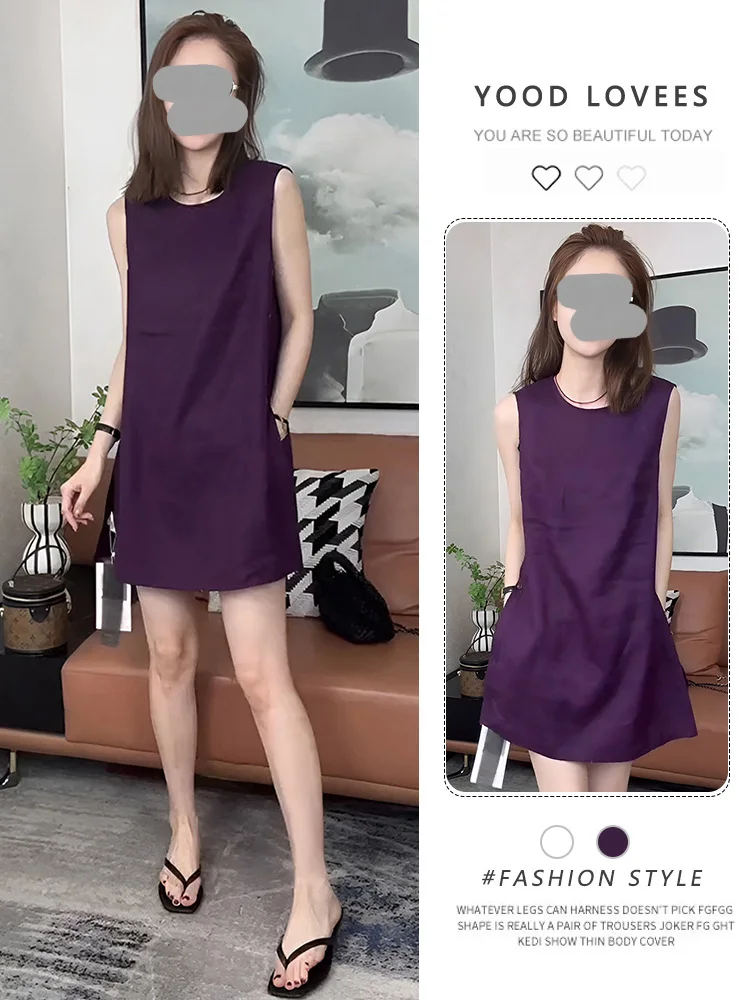 Conjunto redondo morado Ne Svel para mujer, Top informal de talla grande, traje de dos piezas a la moda, Primavera Verano 2025