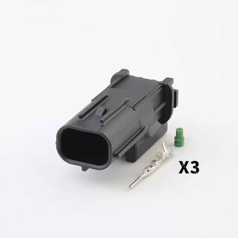 1 set 3 Pin male female 6189-1129 6188-4920 12353 Wire Connector Headlight Lamp Socket Camshaft Sensor Plug For Toyota Lexus