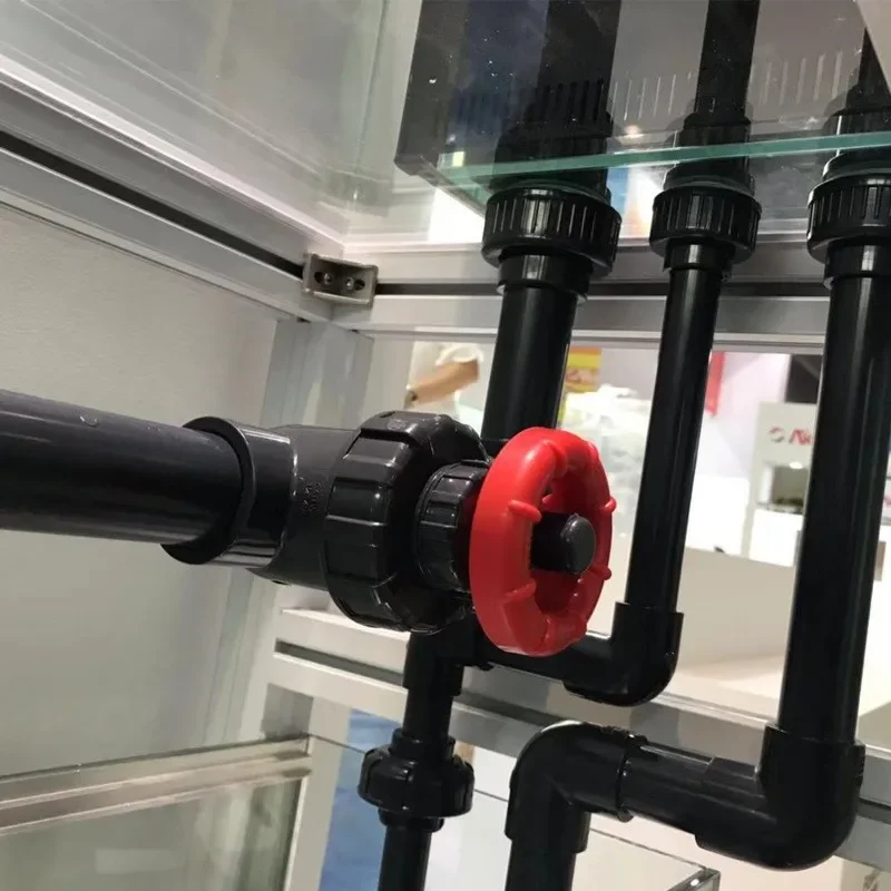 25/32/40mm UPVC Gate Valve Hi-quality PVC Sluice Valve Precision Flow Control for Garden Irrigation Aquarium Flowcolour