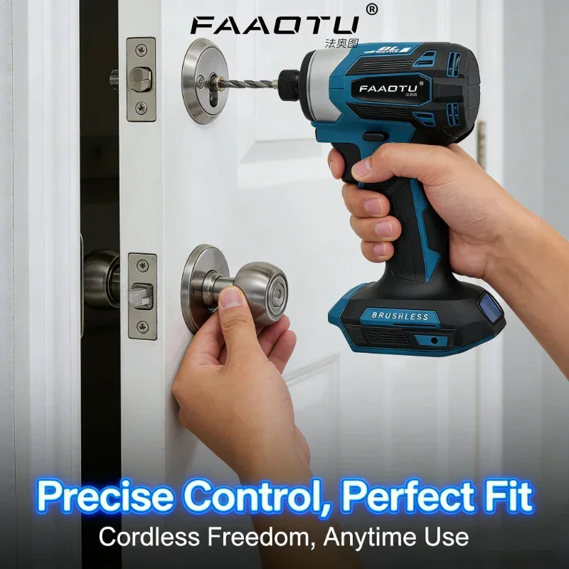 FAAOTU173 Brushless Power Driver -Equal to MT Quality, Efficient for All Fastening Tasks Compatible with MT batteries NO battery