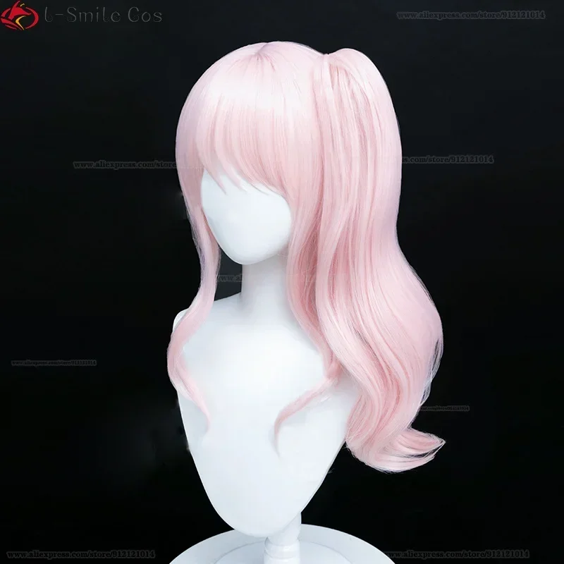 Bear House Akiyama Mizuki Косплей подвиг. Mzk Розовые вьющиеся термостойкие синтетические волосы Парики Amia Парик Cap2025 PPT01..