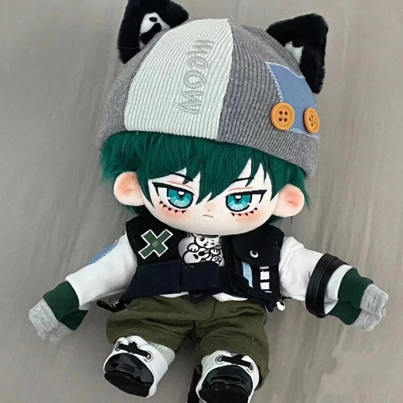 Mainan boneka mewah 20cm kunci biru Anime Rin Itoshi mainan Cosplay Plushie hadiah anak-anak 6209