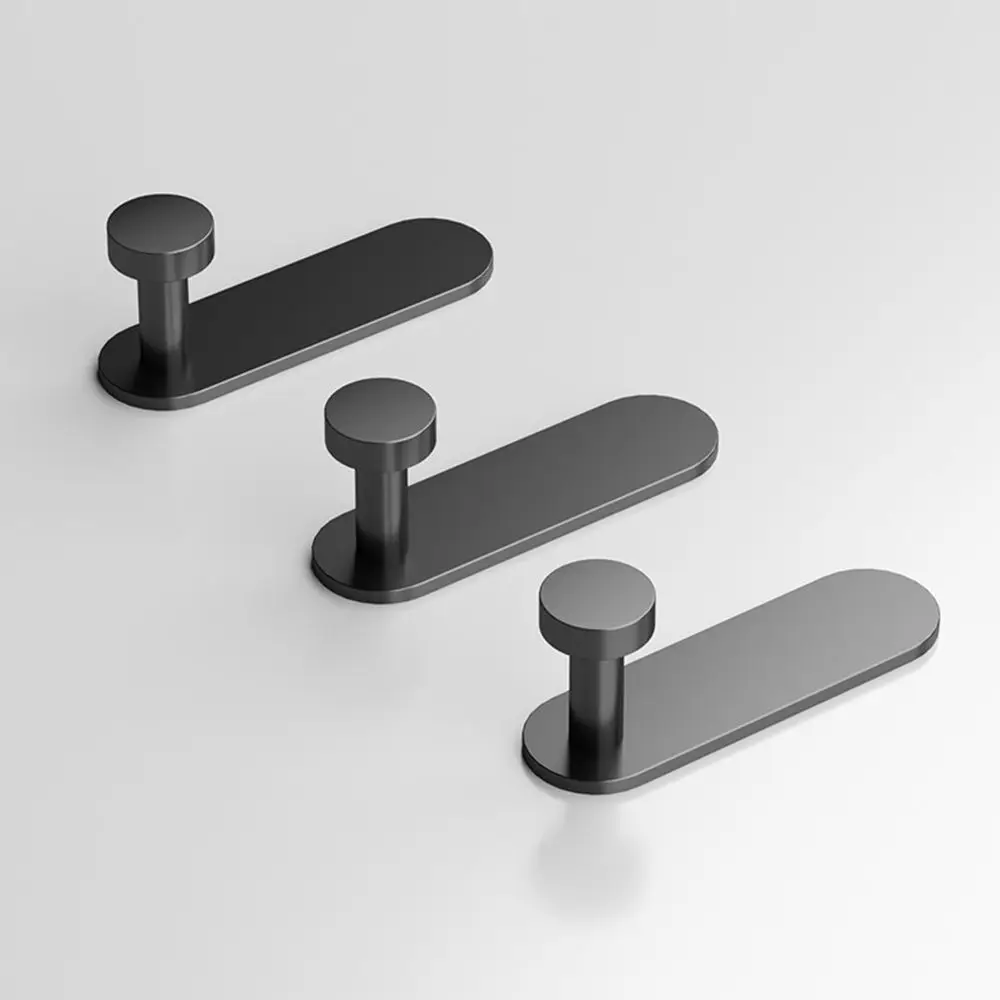2PCS/Set High Quality Storage Organizer Free-Punching Robe Hook Towel Racks Wall Hanger Shower Hook