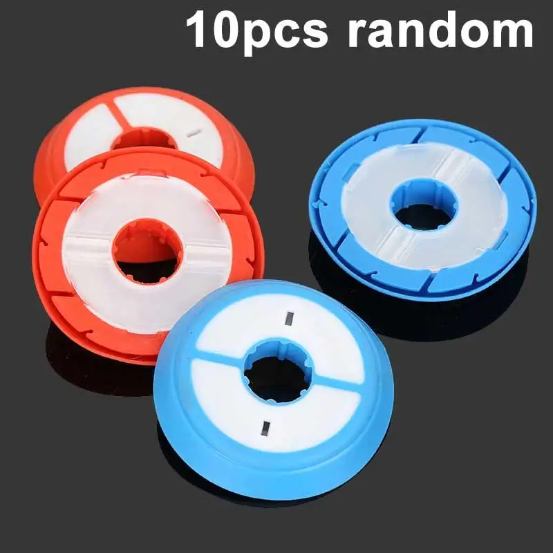 

10 шт., силиконовая катушка, фиксатор приманки, держатели для хранения лески, рыболовные снасти, снаряжение для катушки, держатель лески, разные цвета
