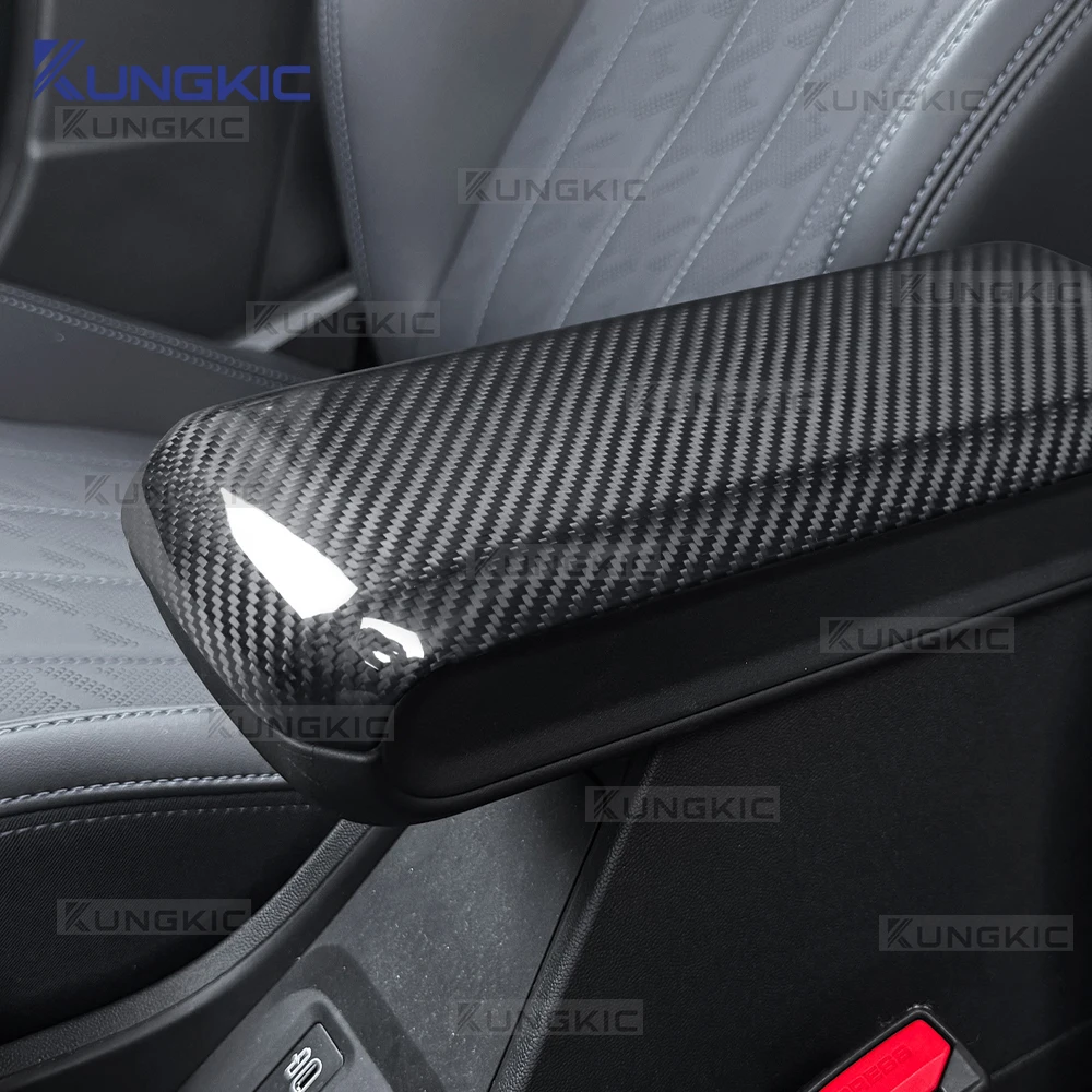 Kit ABS Carbon Look Per Mini Cooper F65 F66 F67 2024-2025 – Cornici Per Uscite Aria E Console Centrale, 3 Pezzi