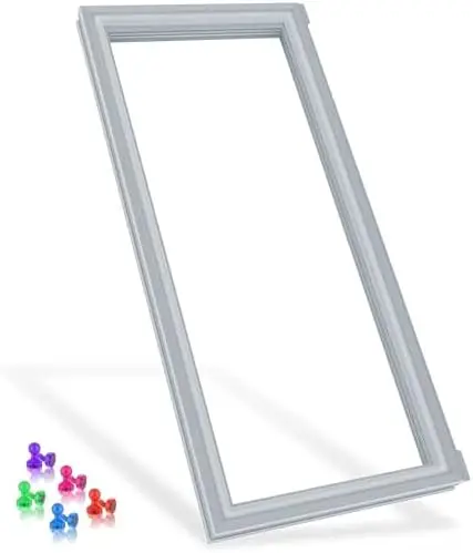 

Upgraded DA97-05253B Refrigerator Door Gasket for RF260BEAESR, RF261, RF263 – French Door Seal Replacement