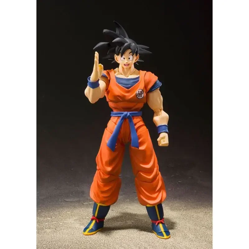 S.H. Original, en stock Figurines Son Goku Saisuperb Earth Action Figure Cameo Model Toy, Dragon Ball Z Gift Collection