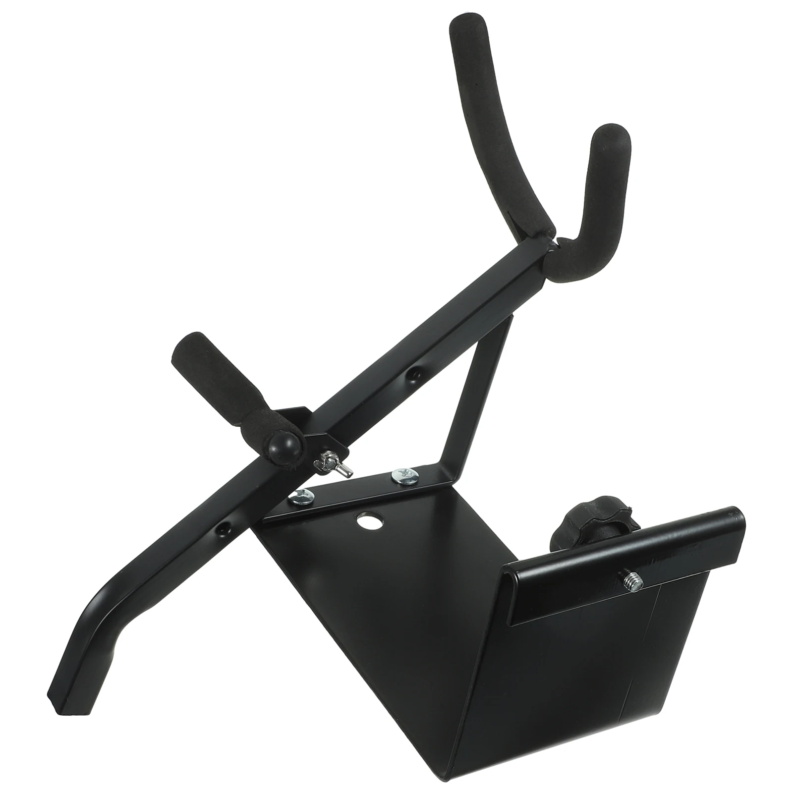 

Alto Saxophone Stand Wall Mount Holder Display Rack for Sax Sturdy Durable Smooth Edge Storage Hook Random Accessories