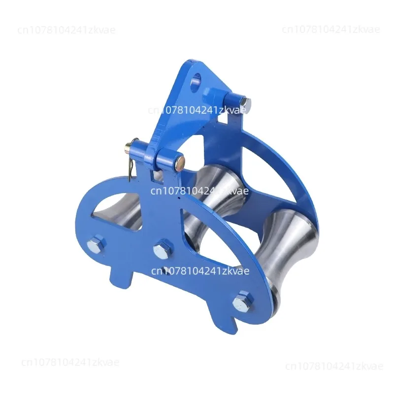 Professional Grade Cable Pulling Roller, Reinforced Steel Sheave Wheel for Manhole, Conduit Entry & Cable Tray Laying